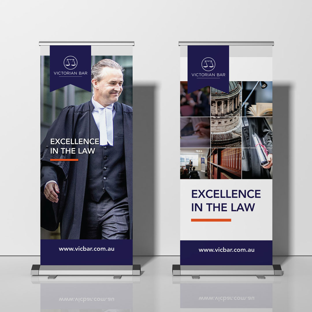 Victorian Bar Pull Up Banners